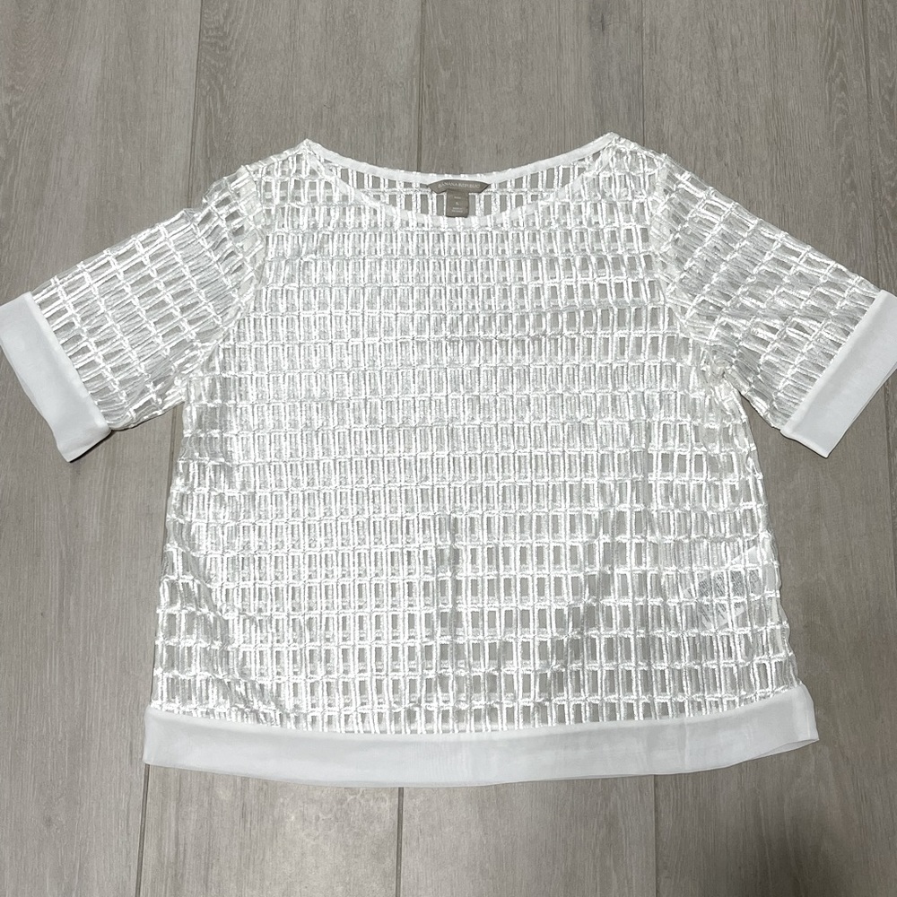 Banana Republic see through top